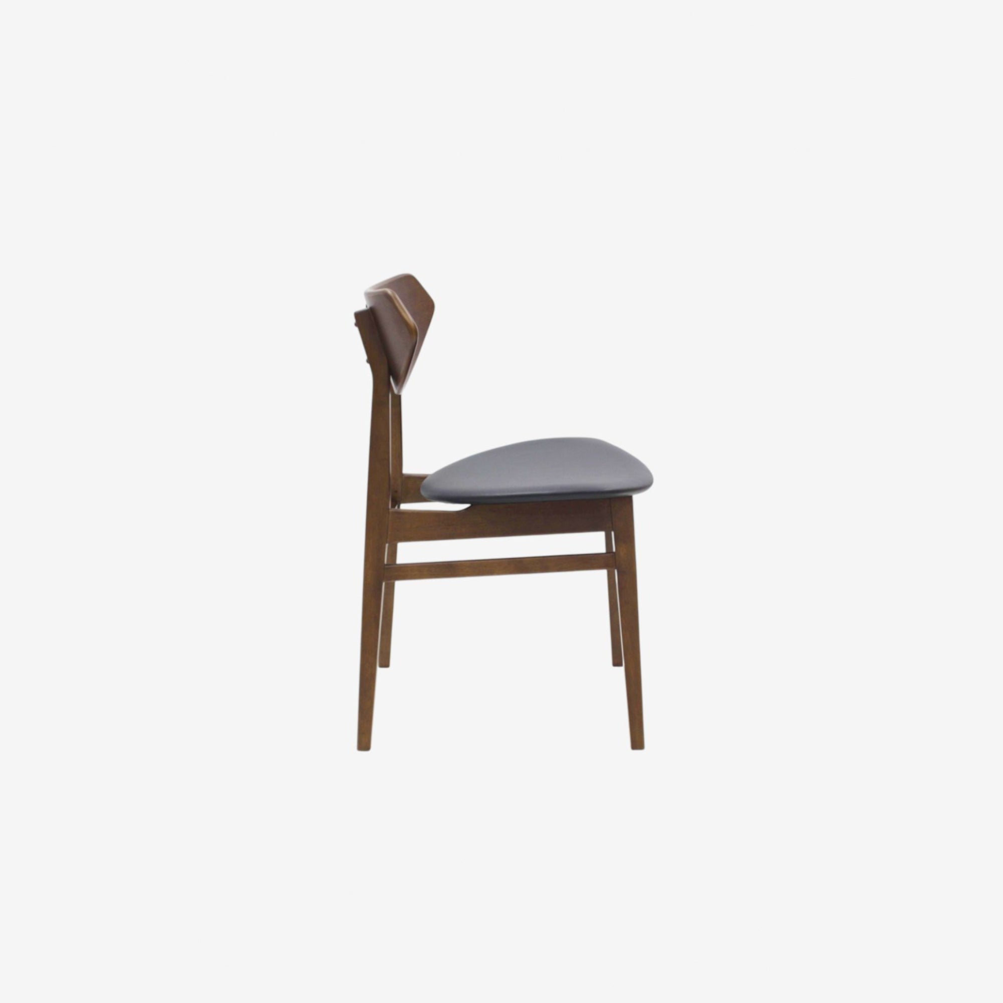 Clifton Dining Chair - Black Leather