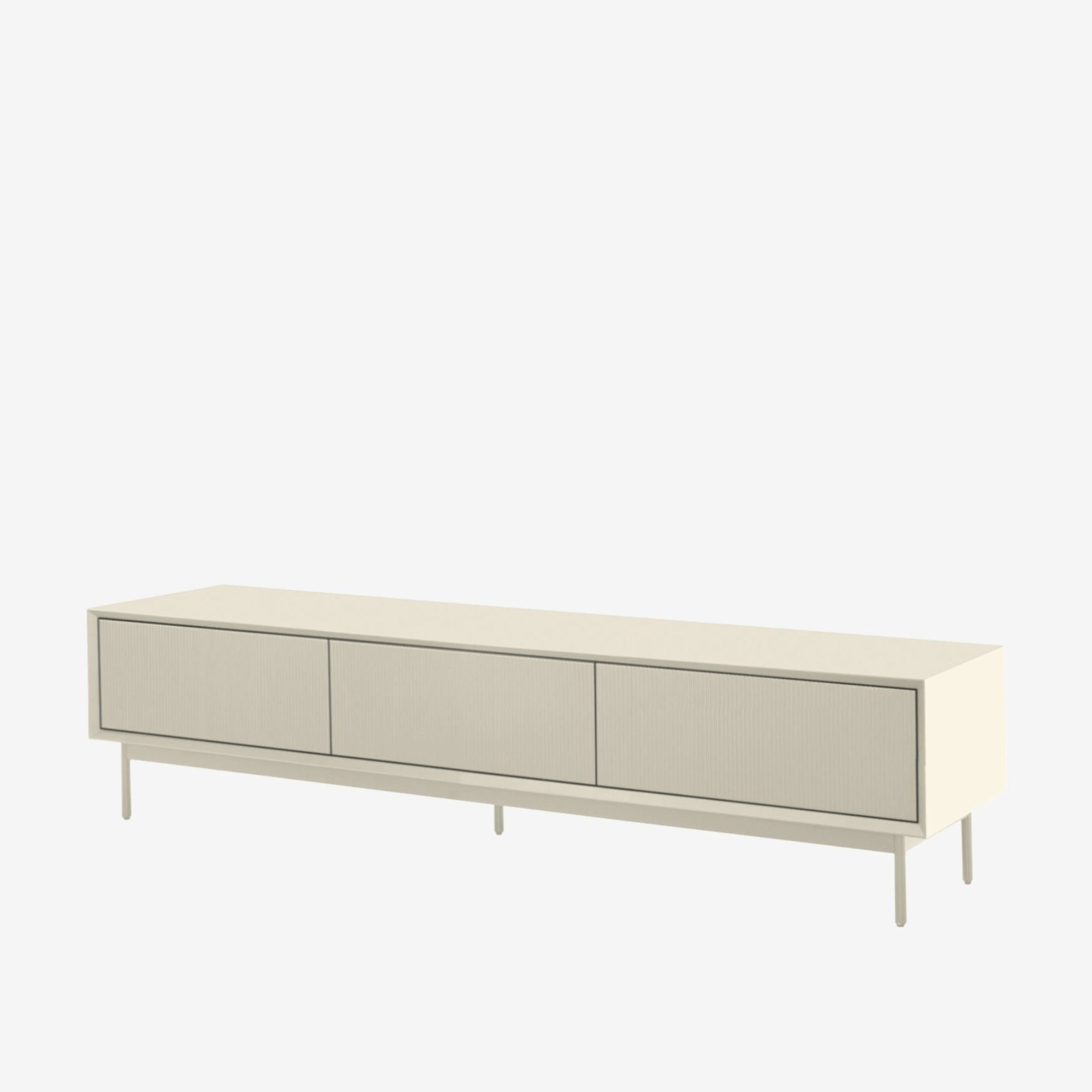 Graye TV Console 1.8m Off White
