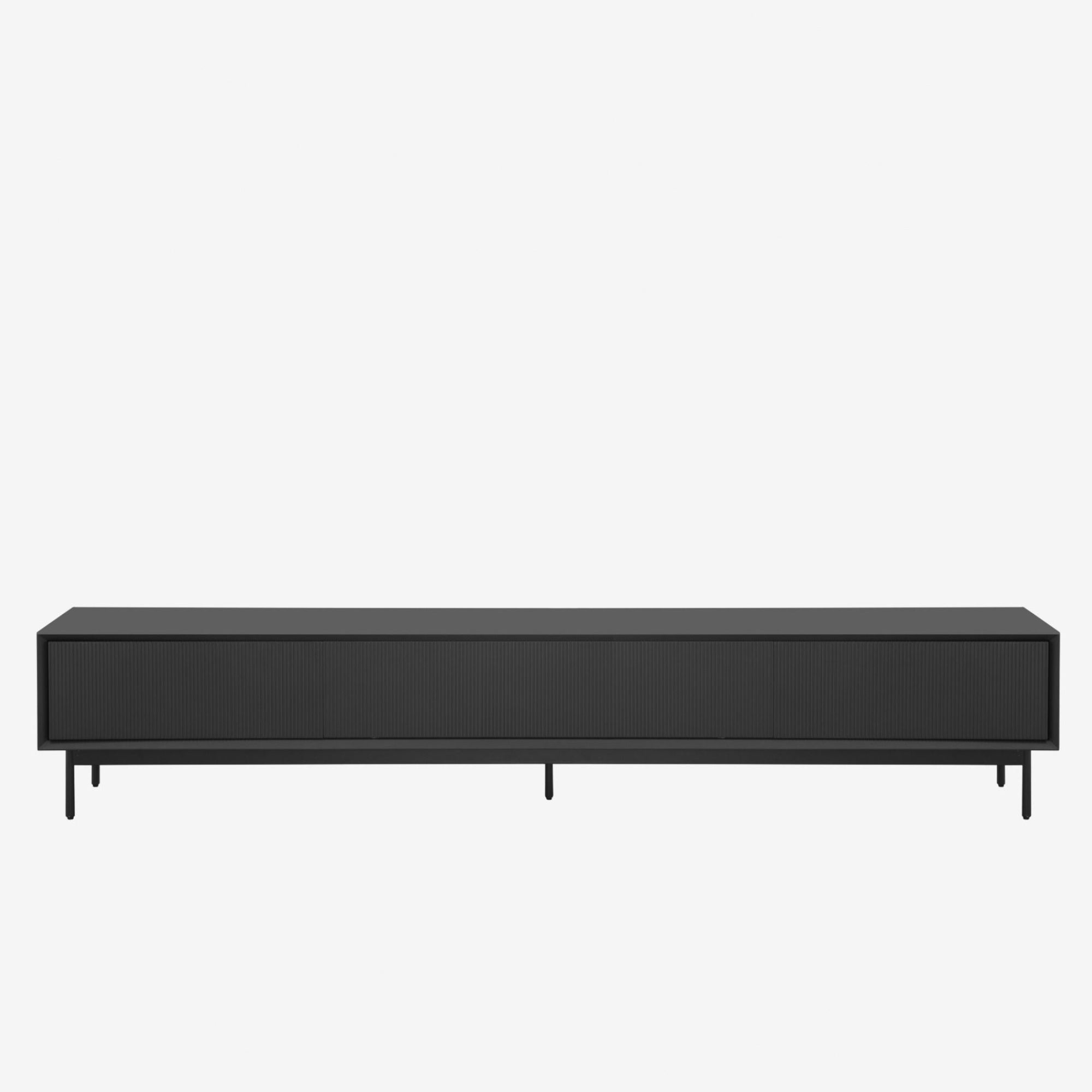 Graye TV Console 2.2m Charcoal