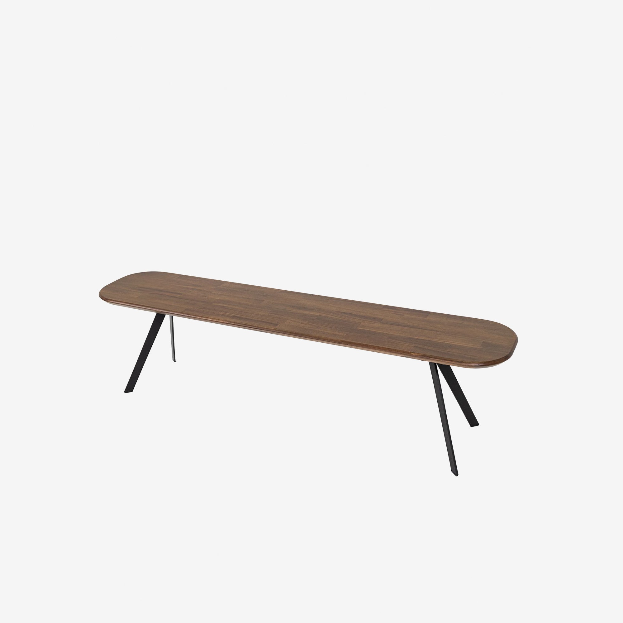 Hudson Bench - Mocha Walnut