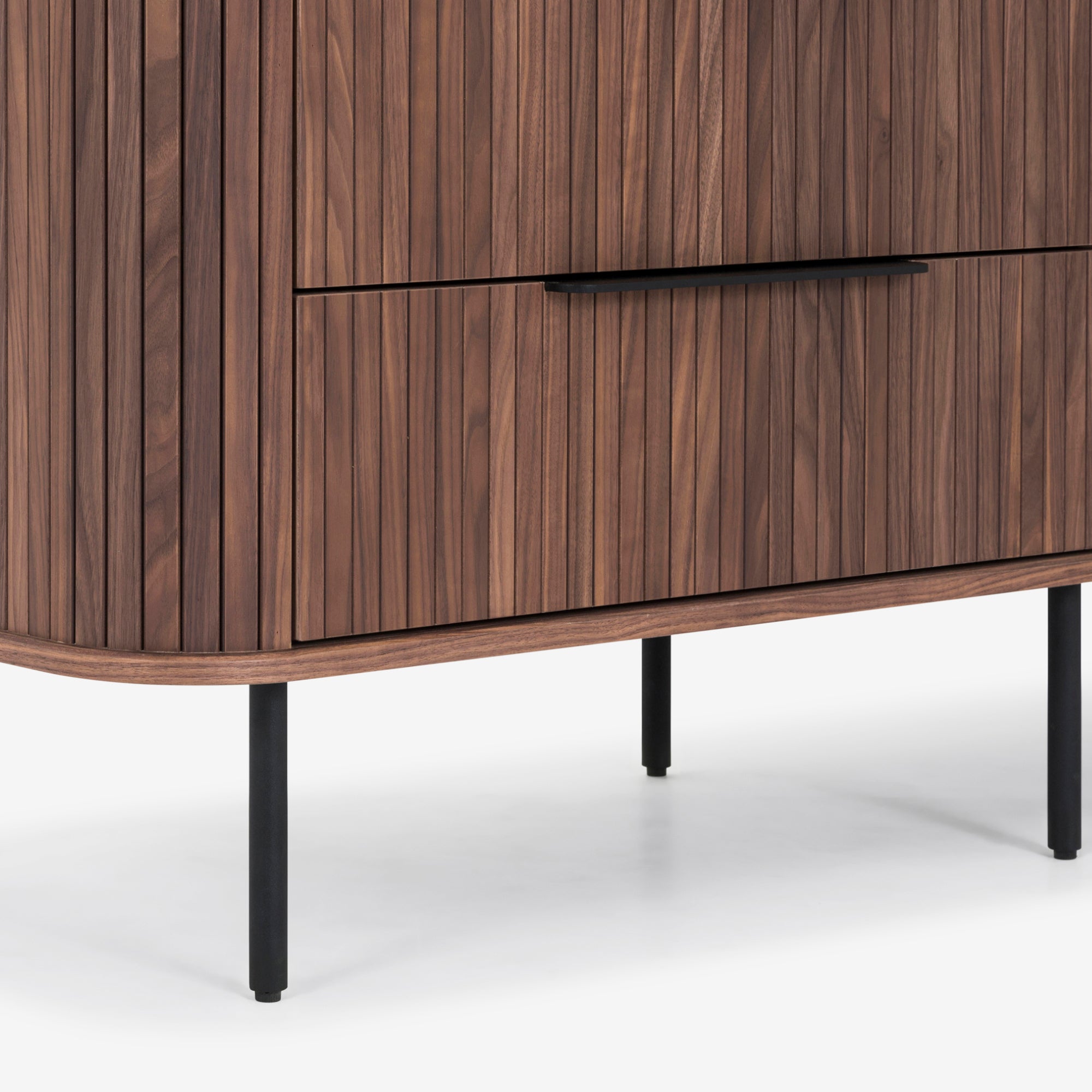 Ipanema Chest of Drawers - Walnut Detail Photo