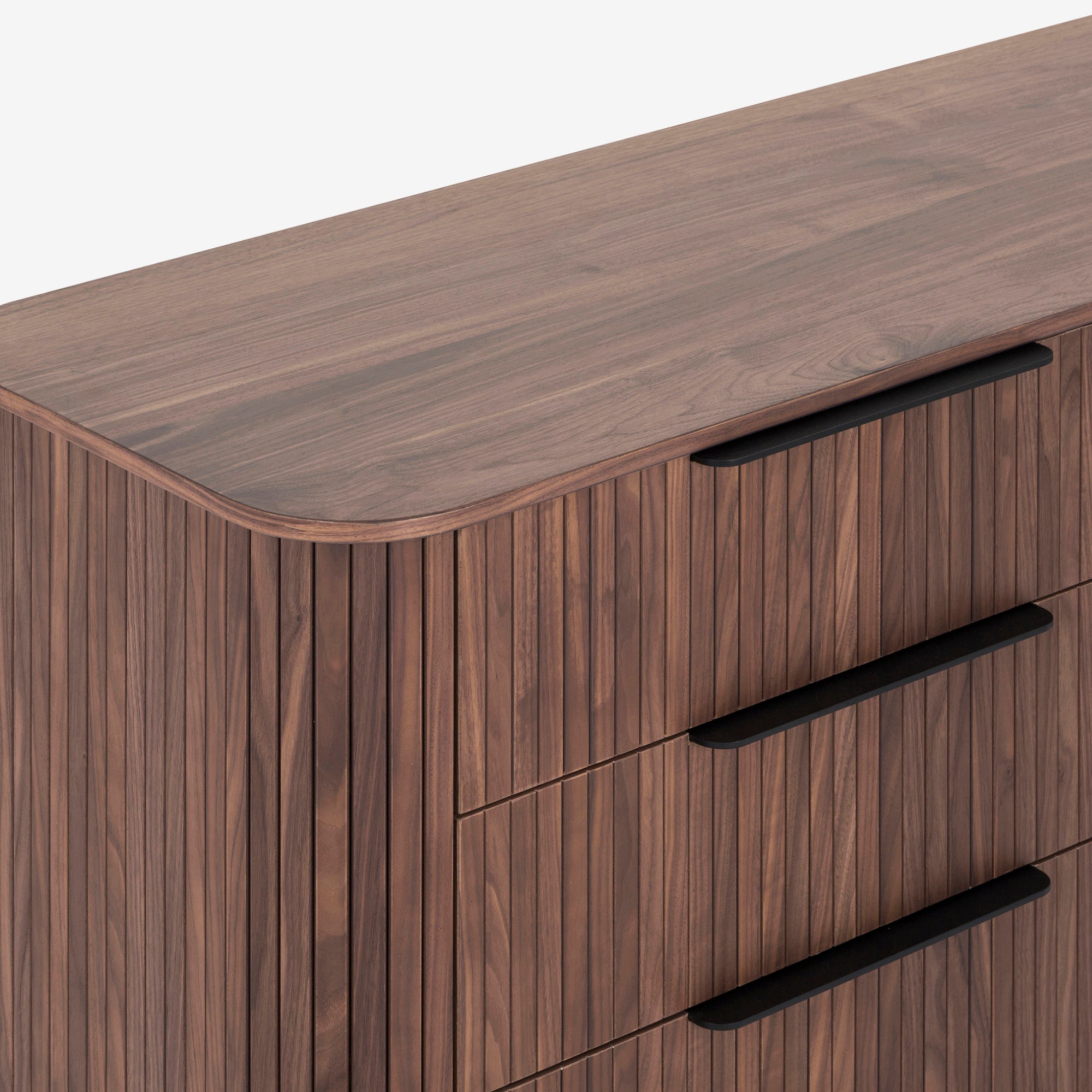 Ipanema Chest of Drawers - Walnut Detail Photo
