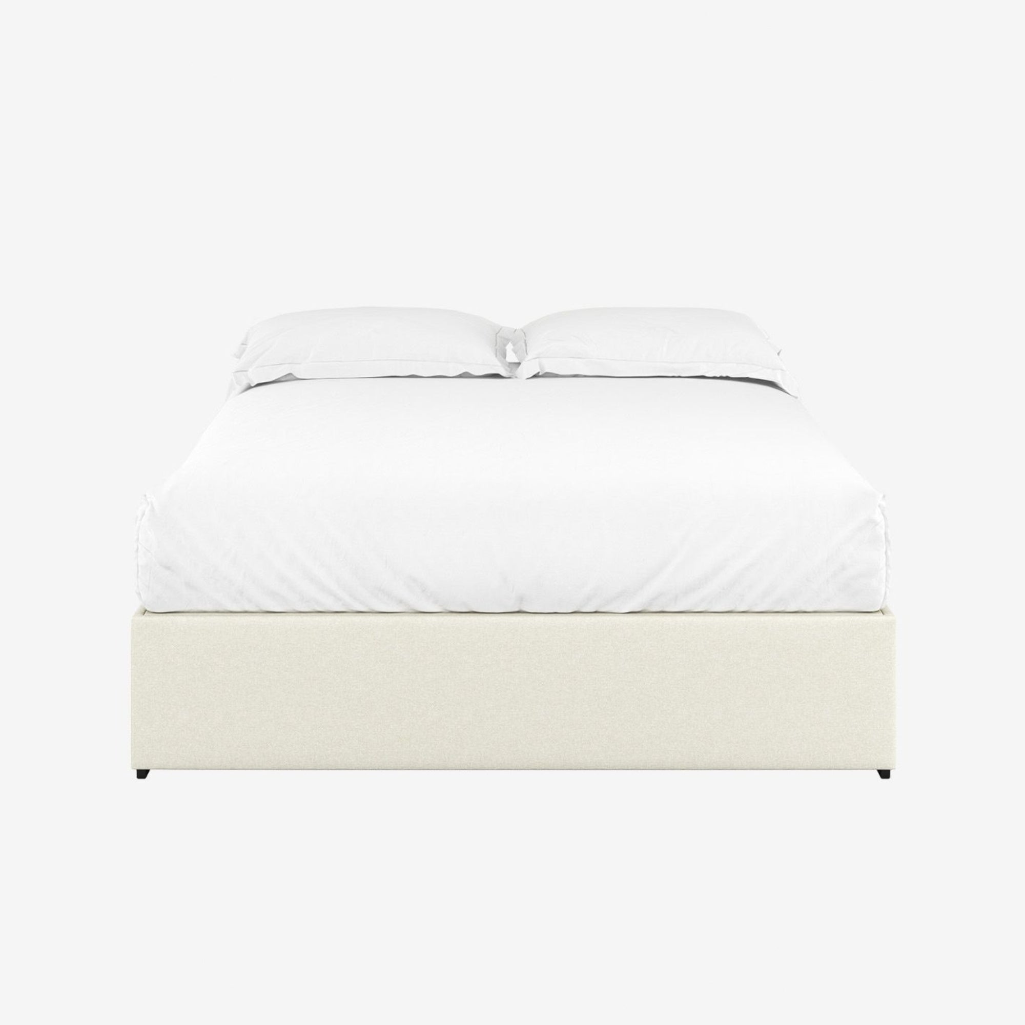 Lisbon Fabric Platform Storage Bed Queen