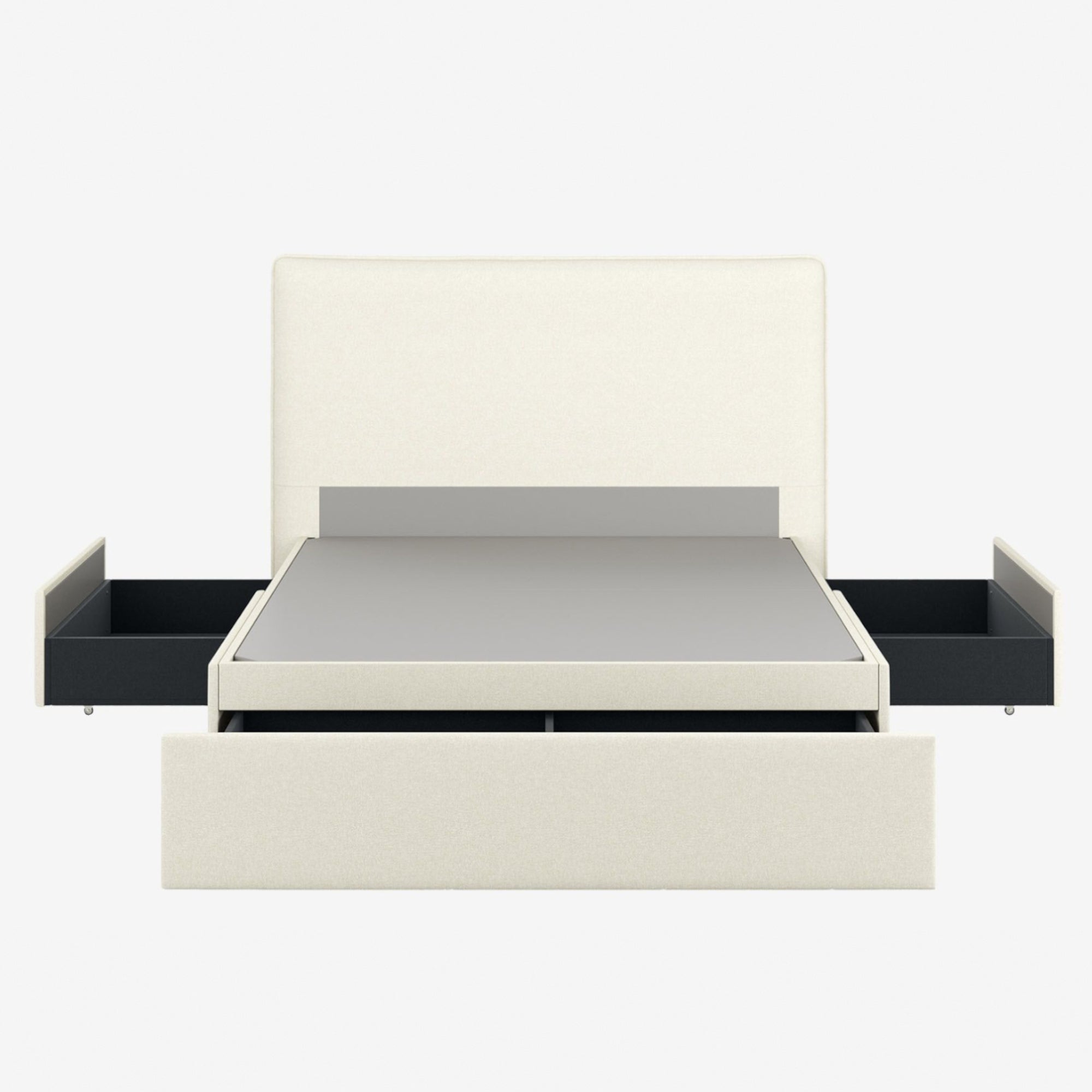 Lisbon Fabric Storage Bed Queen