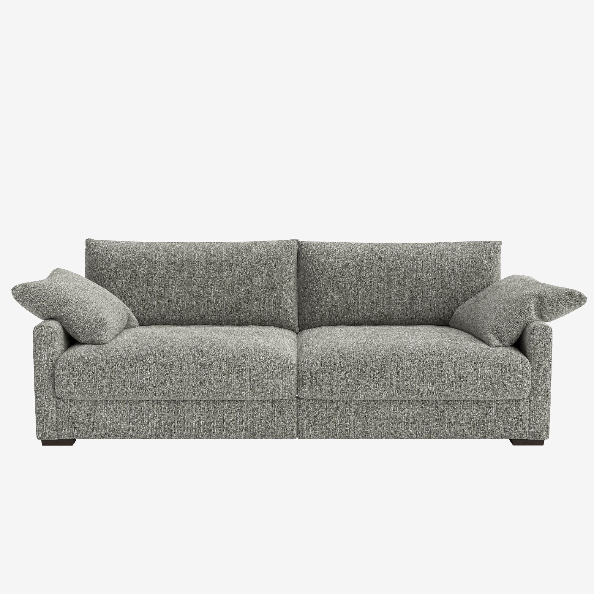 Melo 3 Seater Fabric Sofa Storm