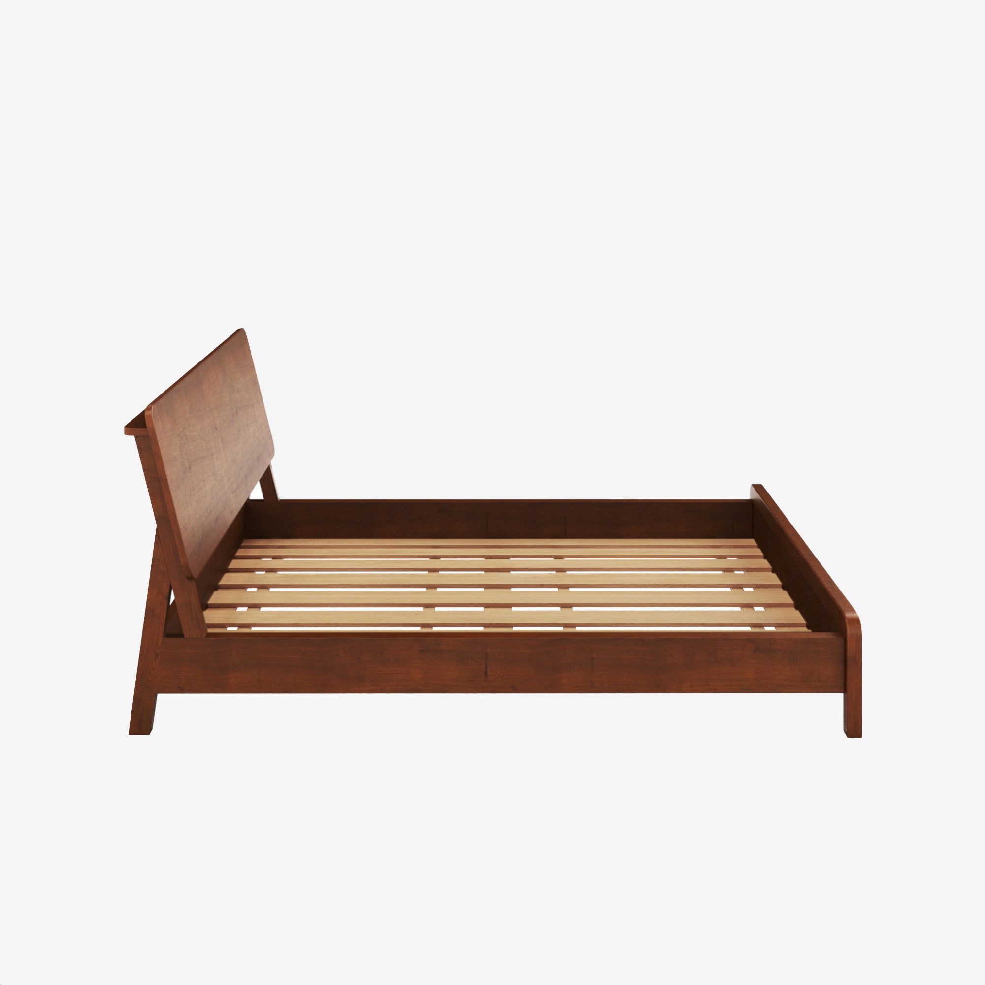 Sonno Bed - Mocha Walnut