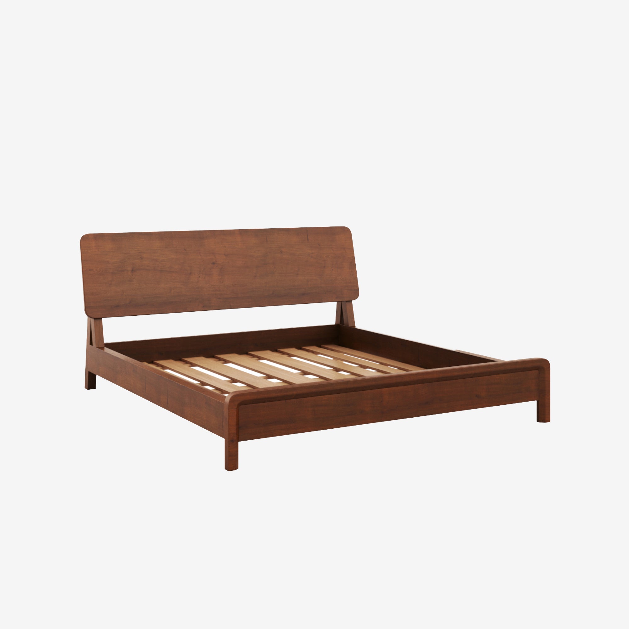 Sonno Bed - Mocha Walnut
