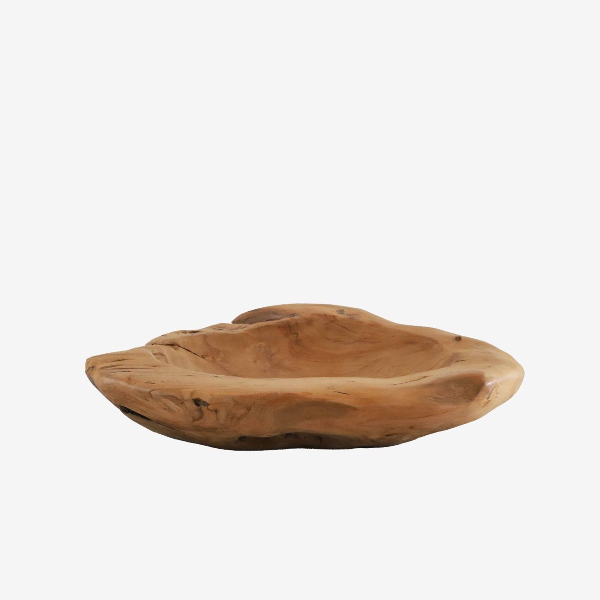 Teak Bowl Woodware - Natural Medium