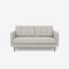 Arya 2 Seater Fabric Sofa Grey