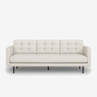 Arya 3 Seater Fabric Sofa Sand