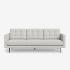 Arya 3 Seater Fabric Sofa Stone