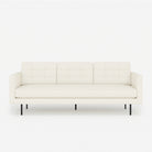 Arya 3 Seater Fabric Sofa White