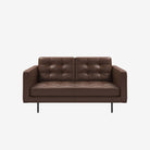 Arya 3 Seater Leather Sofa Chester Walnut