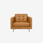 Arya Leather Armchair Kansas Cognac