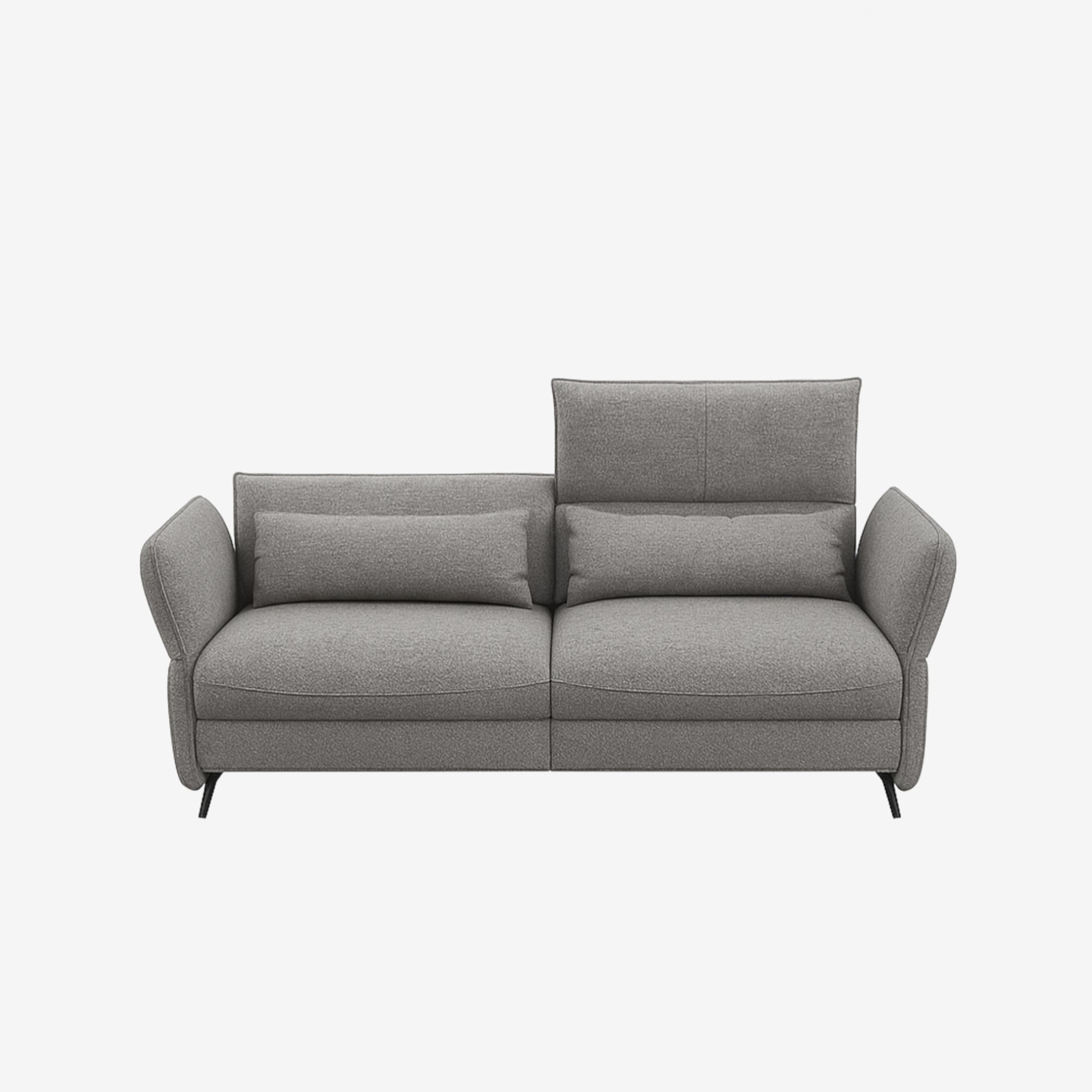 Ashby 2 Seater Fabric Sofa Rhino