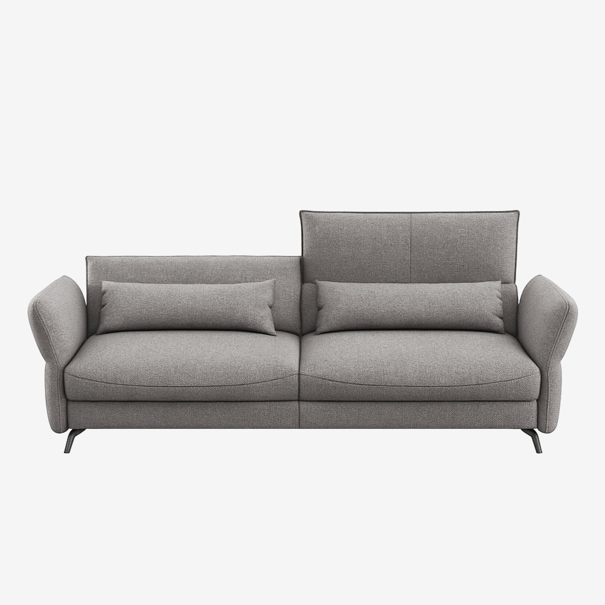 Ashby 3 Seater Fabric Sofa Rhino