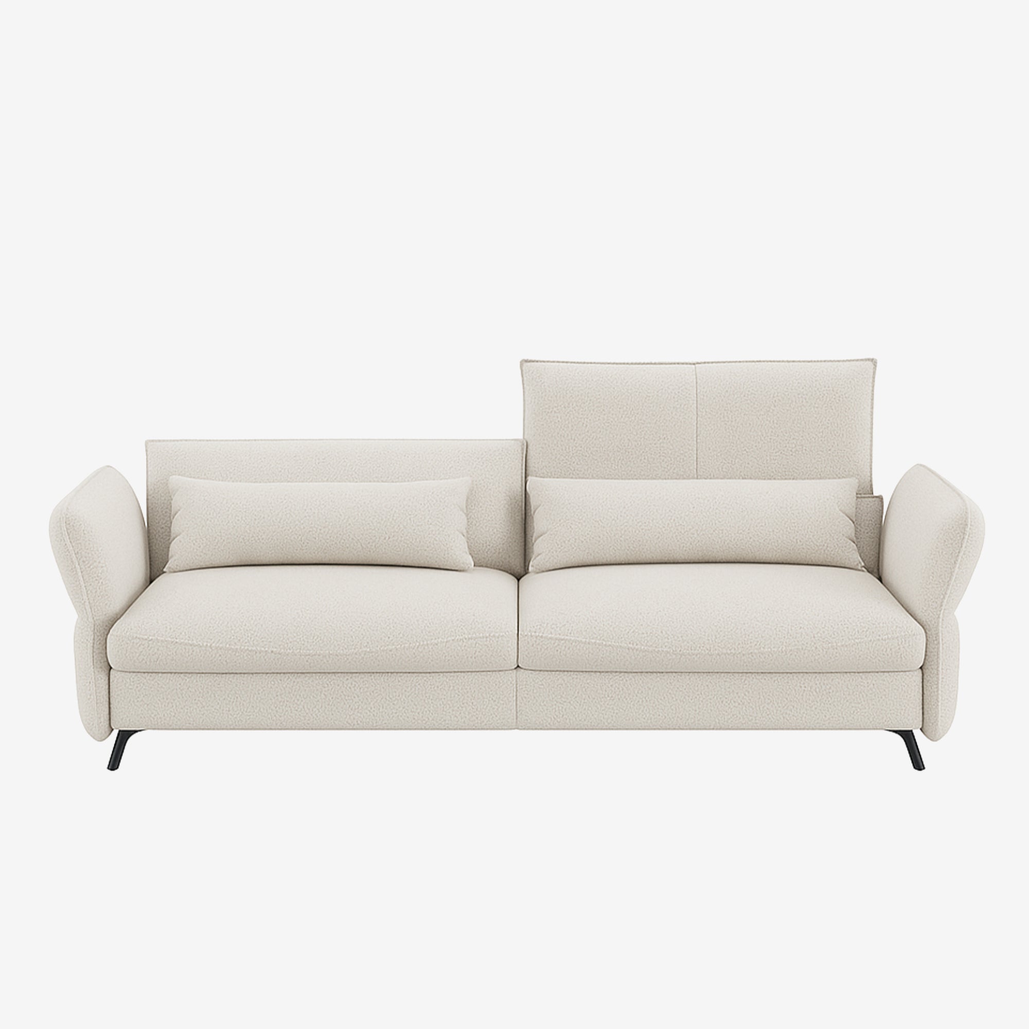 Ashby 3 Seater Fabric Sofa Seashell