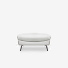Ashby Leather Ottoman