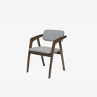 Astrid Dining Chair Set for 2 - Mocha Walnut