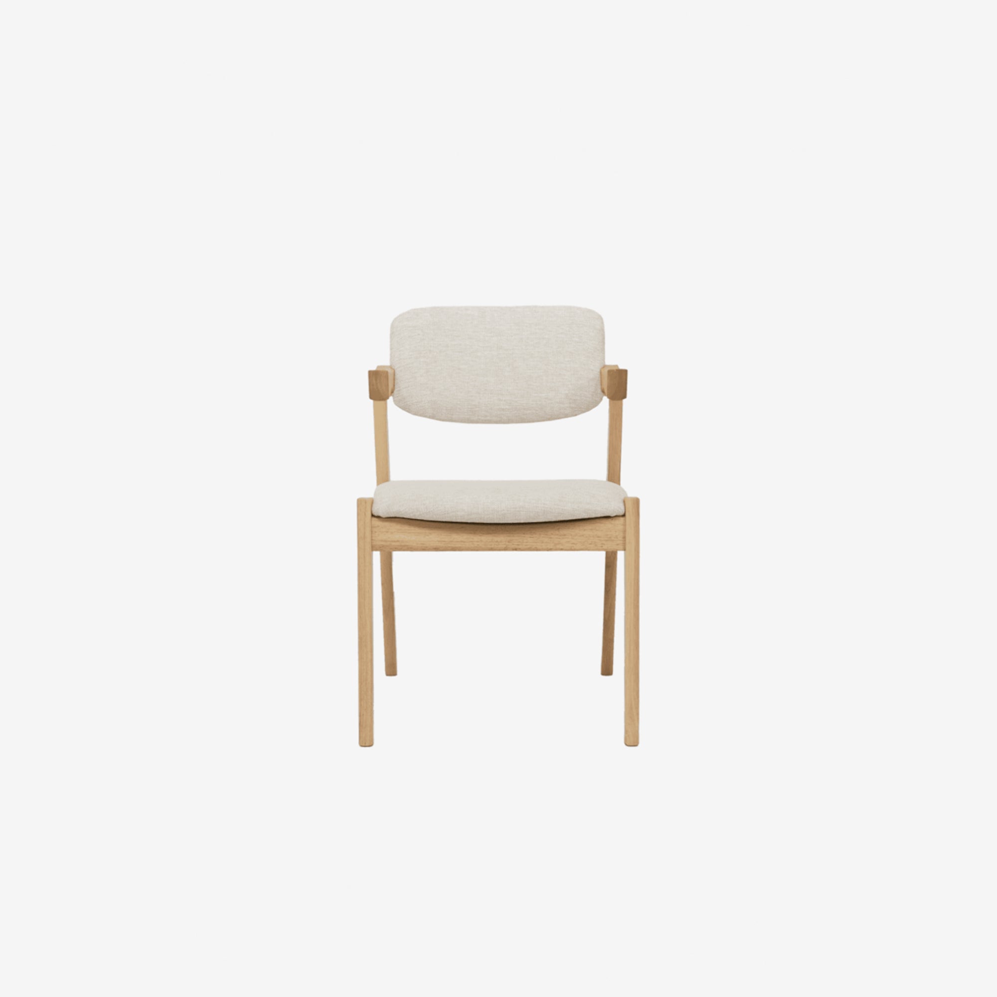 Atlas Dining Chair Set for 2 - Natural