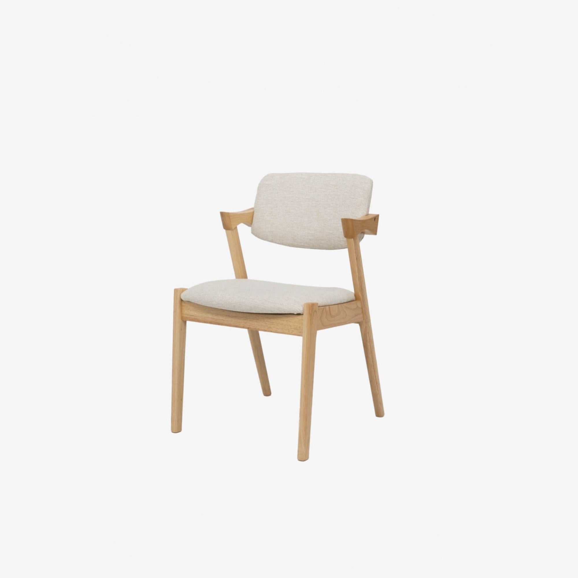 Atlas Dining Chair Set for 2 - Natural