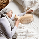 Sunday Bedding - Bamboo Sheet Set in Vanilla Mist Lifestyle Photo
