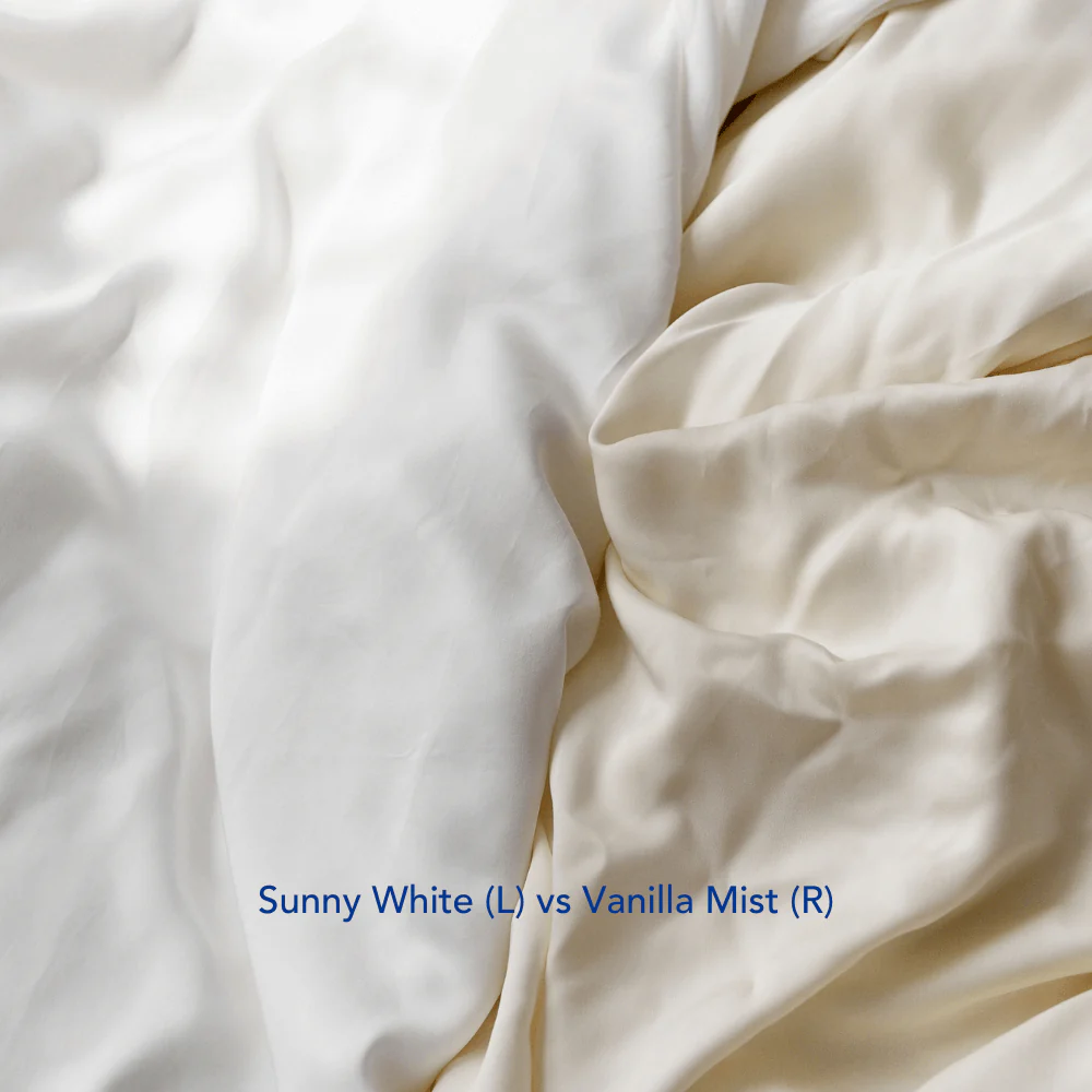 Sunday Bedding - Bamboo Sheet Set in Vanilla Mist Photo