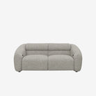 Bilbao 2 Seater Recliner Sofa - Easy Clean Fabric - Storm