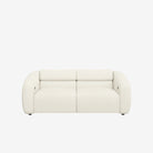 Bilbao 2 Seater Recliner Sofa - Easy Clean Fabric - White