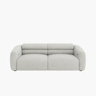 Bilbao 3 Seater Recliner Sofa - Easy Clean Fabric - Grey