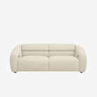 Bilbao 3 Seater Recliner Sofa - Easy Clean Fabric - Oat