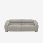 Bilbao 3 Seater Recliner Sofa - Easy Clean Fabric - Storm