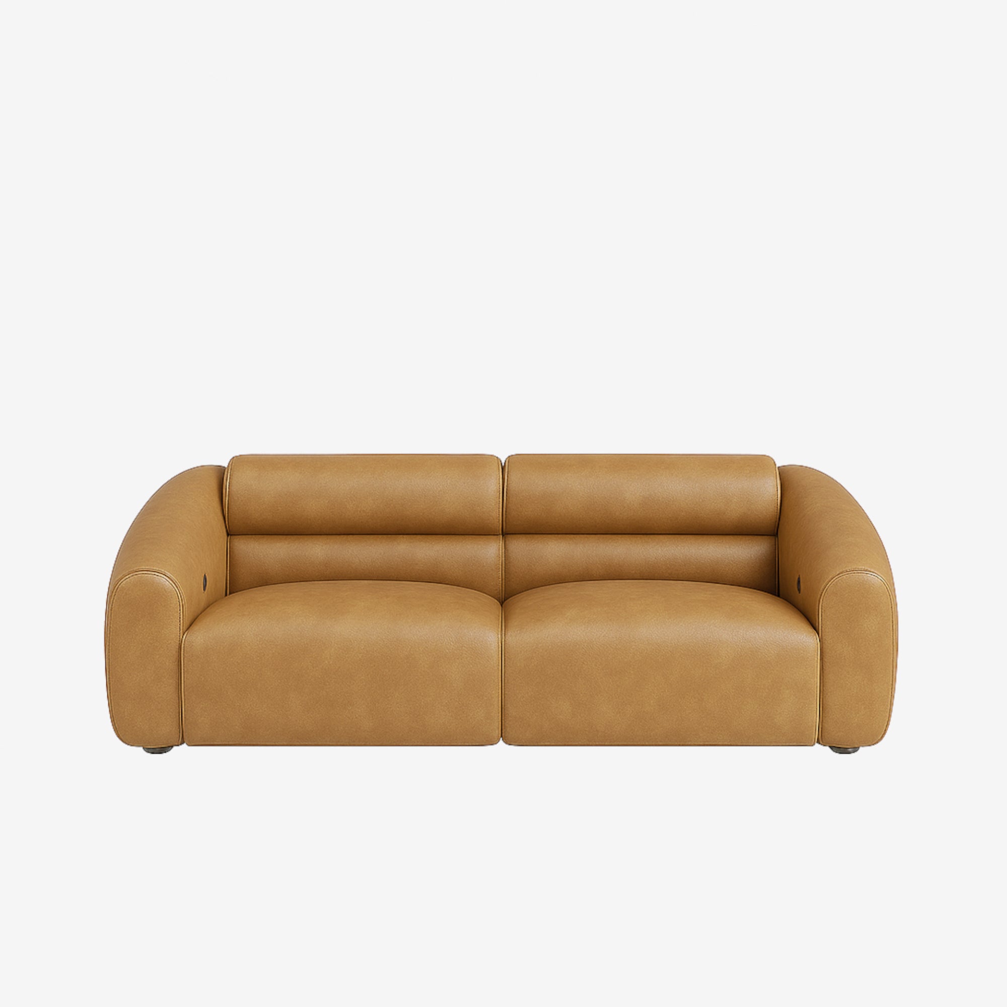 Bilbao 3 Seater Recliner Sofa - Leather - Chester Tan