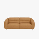 Bilbao 3 Seater Recliner Sofa - Leather - Kansas Cognac