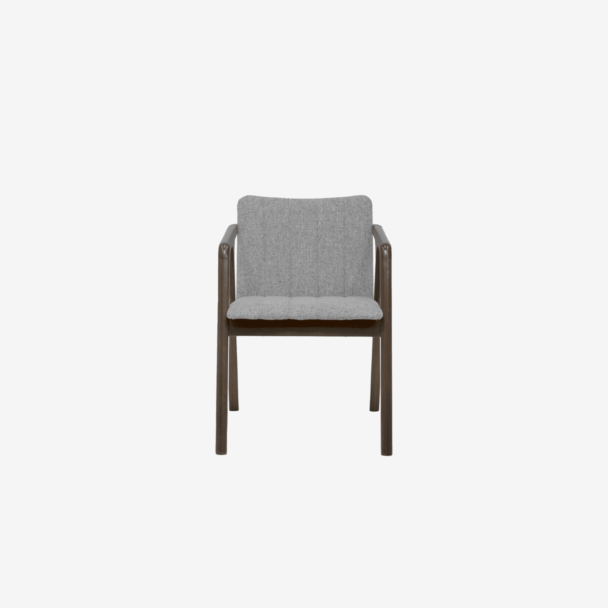 Emma Dining Chair Set for 2 - Mocha Walnut