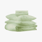 Sunday Bedding - French Linen Sheet Set in Sage Green