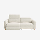 Hampton 3 Seater Fabric Sofa Ivory