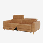 Hampton 3 Seater Leather Recliner Sofa