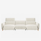Hampton 4 Seater Fabric Sofa Ivory
