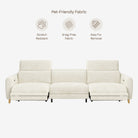 Hampton 4 Seater Sofa Powder