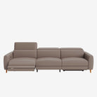 Hampton 4 Seater Leather Recliner Sofa