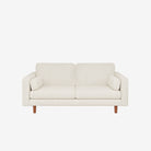 Hugh 2 Seater Fabric Sofa Ivory