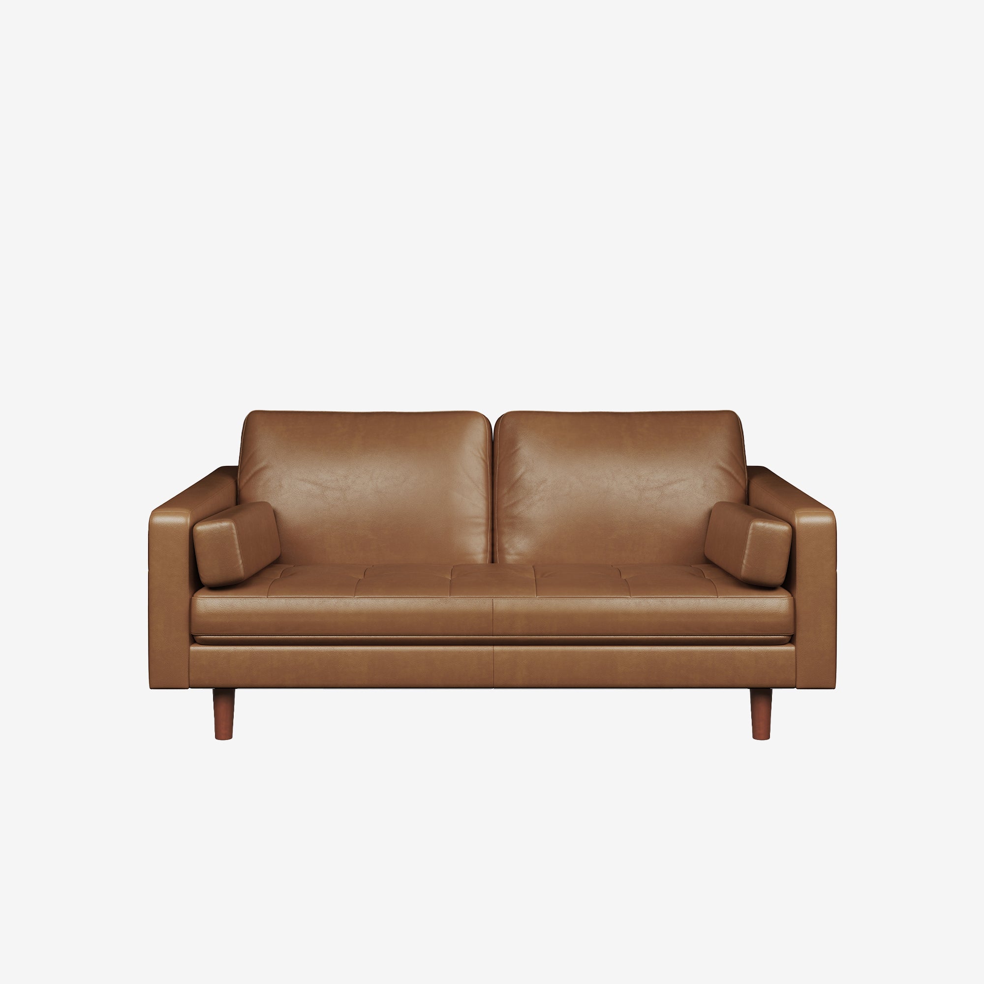 Hugh 2 Seater Leather Sofa Chester Cocoa