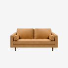 Hugh 2 Seater Leather Sofa Kansas Cognac