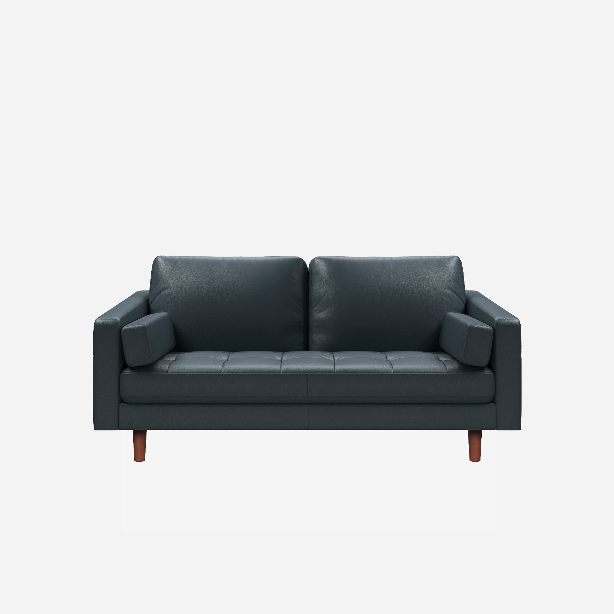 Hugh 2 Seater Leather Sofa Rio Indigo