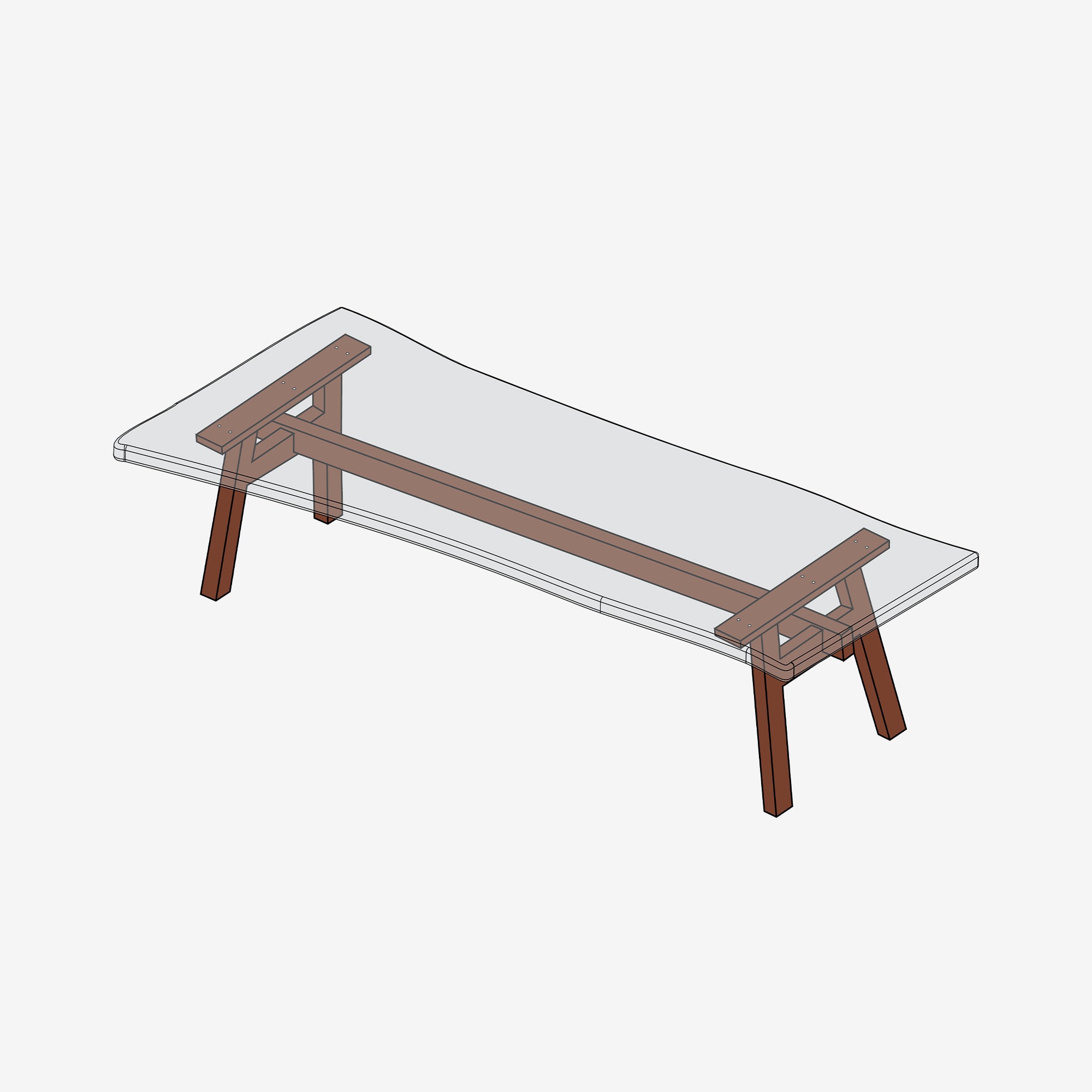 Kyoto Dining Table Legs Photo