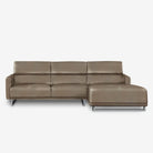 Maison L-Shaped Leather Sofa Photo - Right