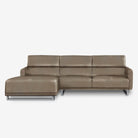 Maison L-Shaped Leather Sofa Photo - Left