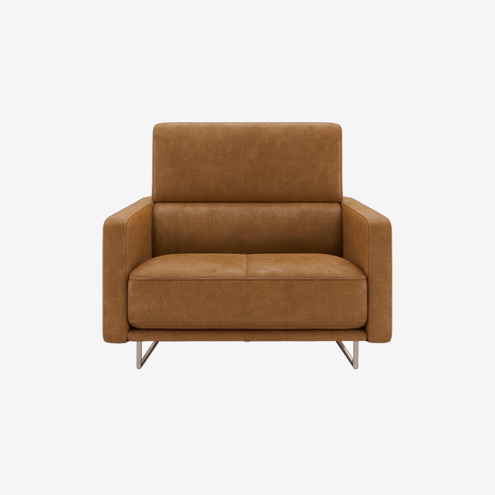 Maison Leather Armchair - Kansas Cognac