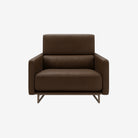 Maison Leather Armchair - Natural Brown